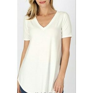 Zenana brand White Tee